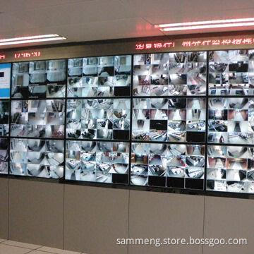 LCD Screen Video Wall Display with 42-inch Panel Size, 1,200:1 Contrast Ratio and 230W Power